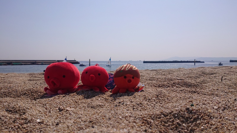 海の日なので、海見に行って水族館に行こう！✨