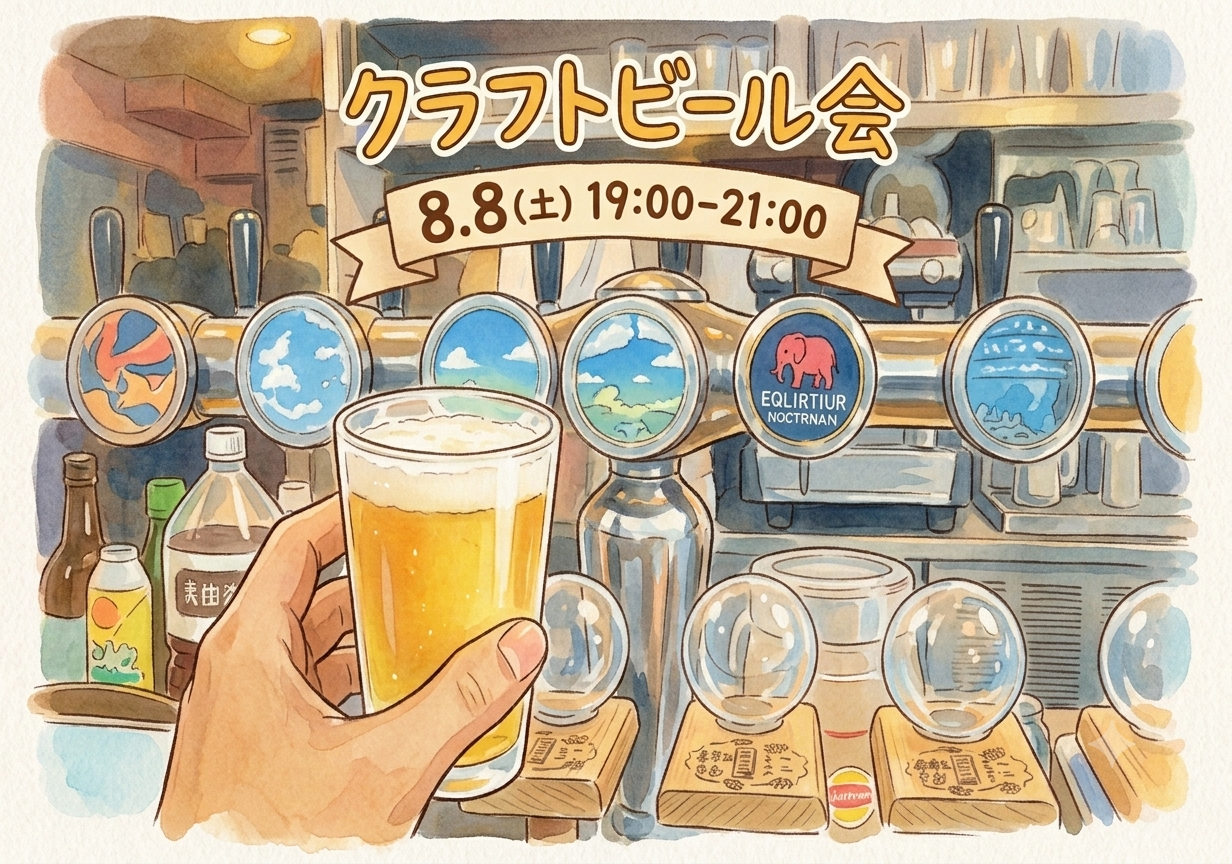 【1人参加大歓迎】クラフトビール会🍻
