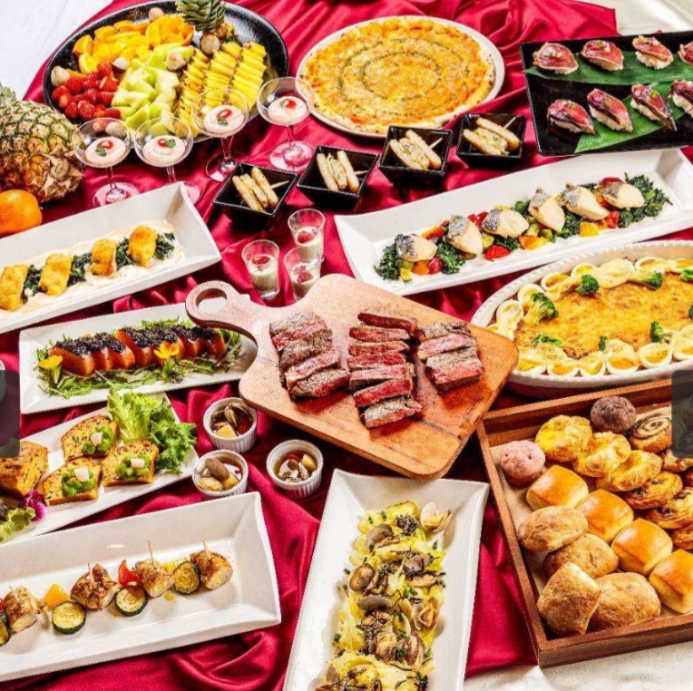 アパリゾートホテル最上階レストラン「ラ・ベランダ」で贅沢ランチビュッフェ体験🍽✨