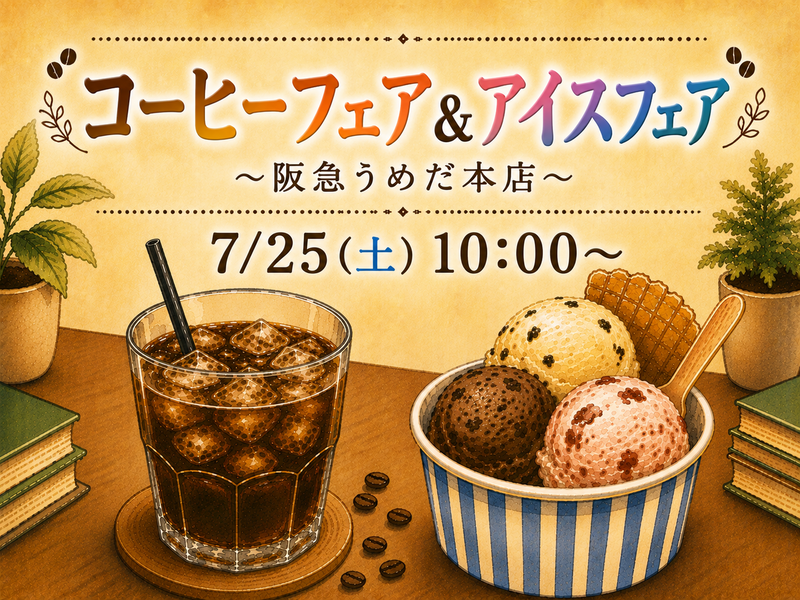 ☕️コーヒーフェア＆アイスフェア🍨〜阪急うめだ本店〜