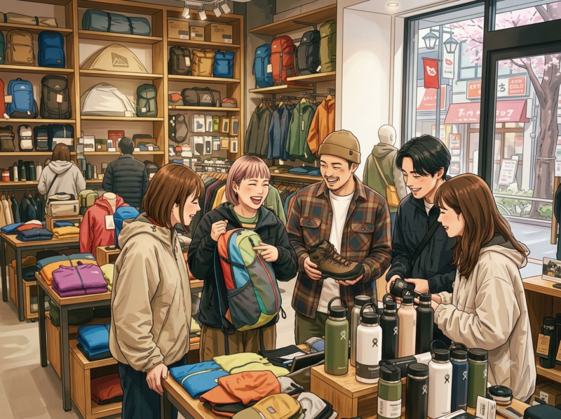 【登山初心者サポート企画🔰】吉祥寺の登山用品店巡りで準備を整えよう！
