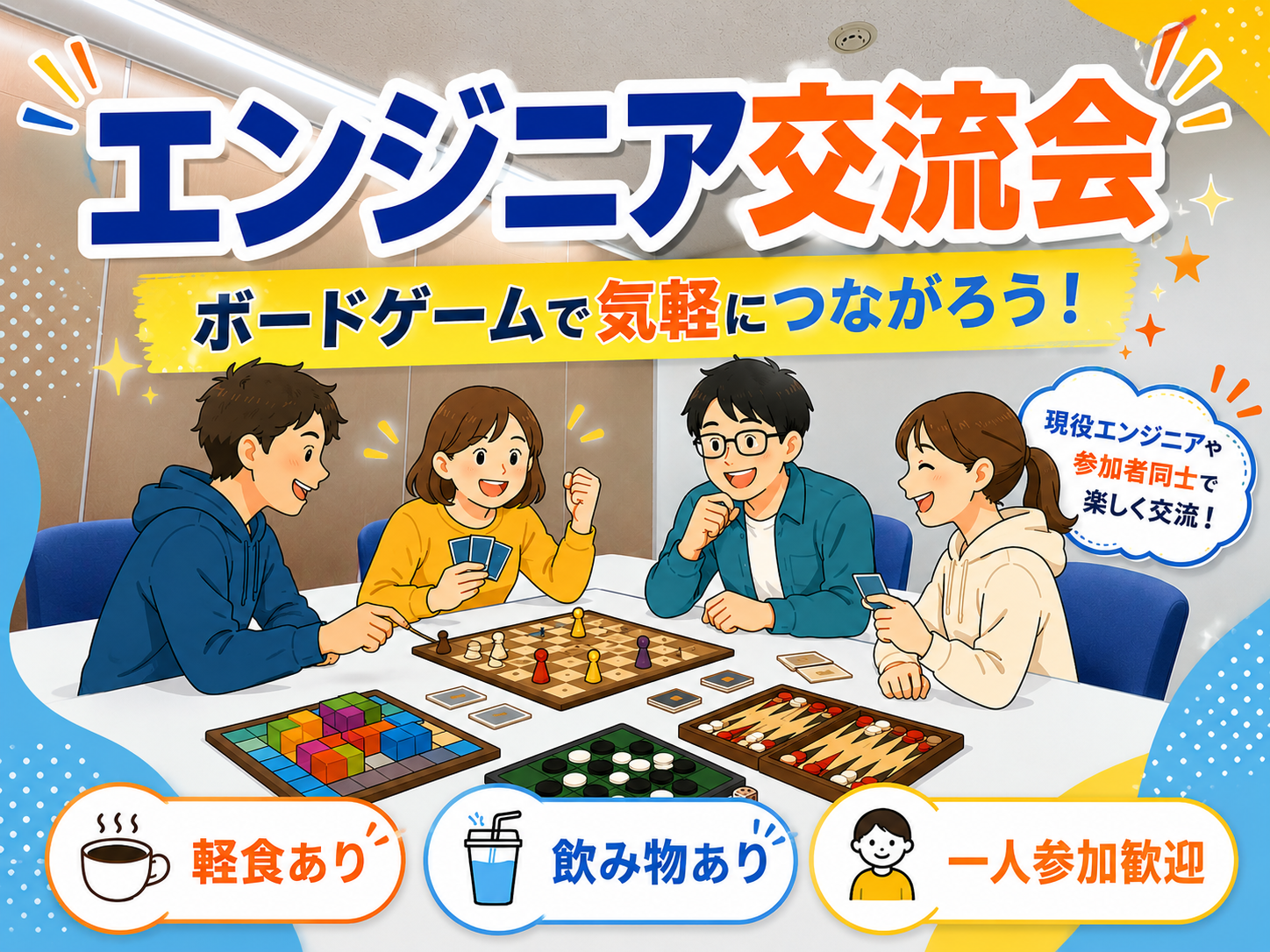 エンジニア交流会(ボードゲーム)