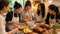 英語で作る Banana Bread Workshop
〜アメリカの定番おやつを楽しく作ろう〜