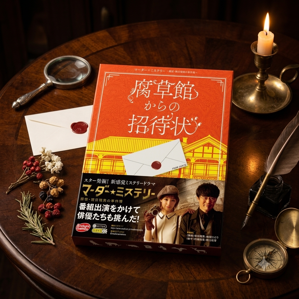 【急募】ゆる～くマダミス！！「腐草館からの招待状」🕵️‍♂️
