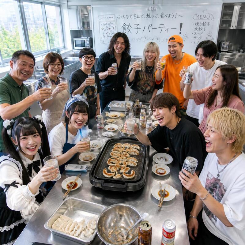 【9月26日(土)in広島】お一人参加歓迎！✨実習室で餃子パーティ🥟✨✨