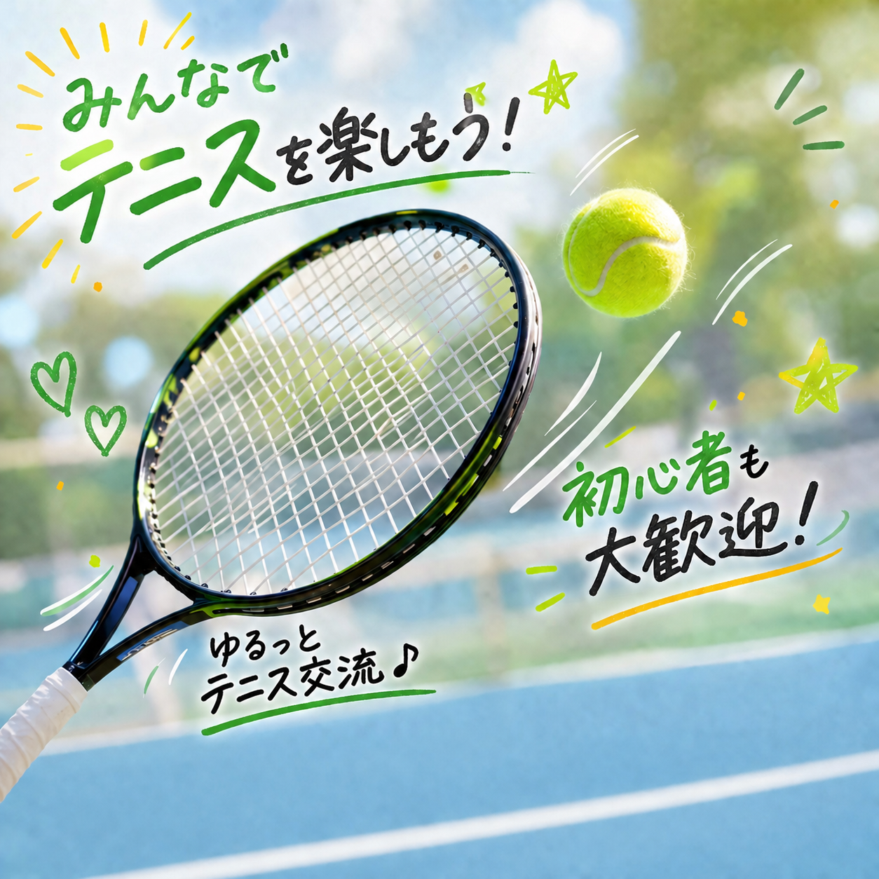 🎾【20代限定】【1人参加9割】硬式テニス🎾