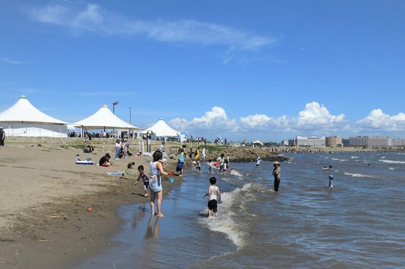 20代・30代限定東京で見つけた【葛西臨海公園西なぎさ🏖】夏本番・特別海水浴体験🌊