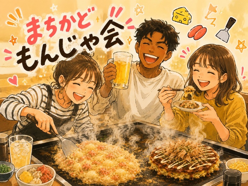 【✨元もんじゃ焼き屋主催✨】ゆるっとお好み焼きもんじゃ会 🧀