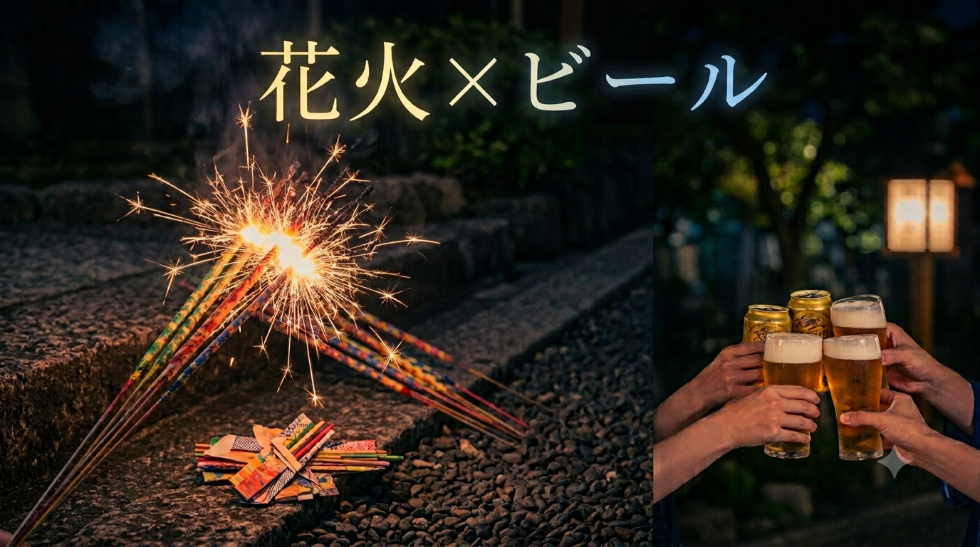【女性主催】20〜32歳限定🌟夏の手持ち花火×ビールナイト！お酒好き・一人参加・夏を感じたい人歓迎🍻