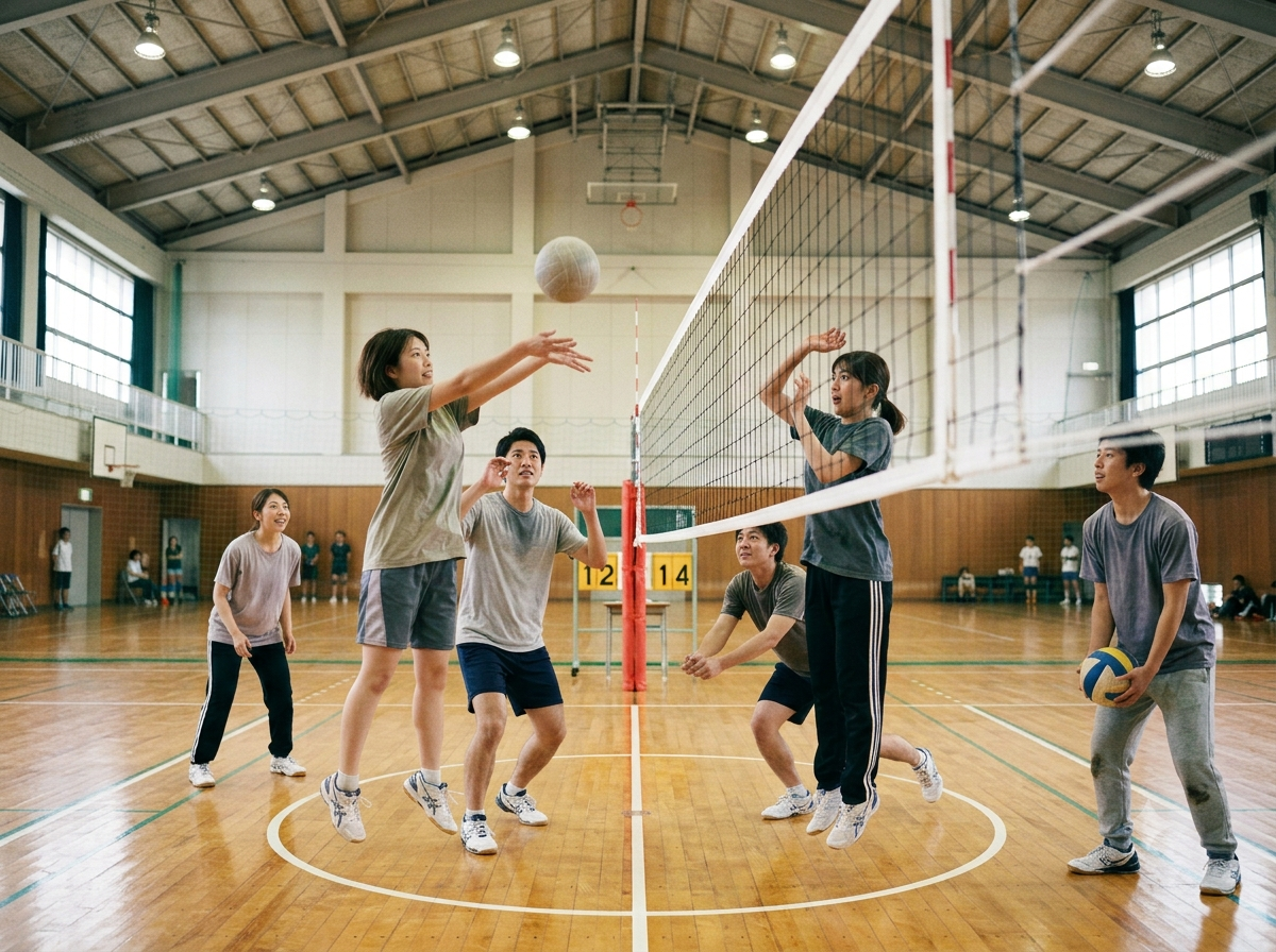 【20代初心者歓迎】
日暮里でバレーして汗を流そう！！🏐