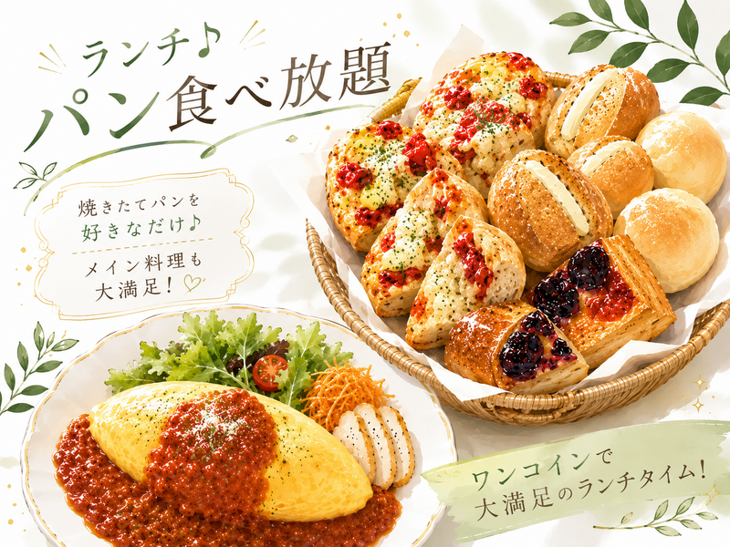 11時から！【 パン食べ放題🥐 】高円寺 / おしゃれにいっぱい食べませんか？《 女性主催🔰 》