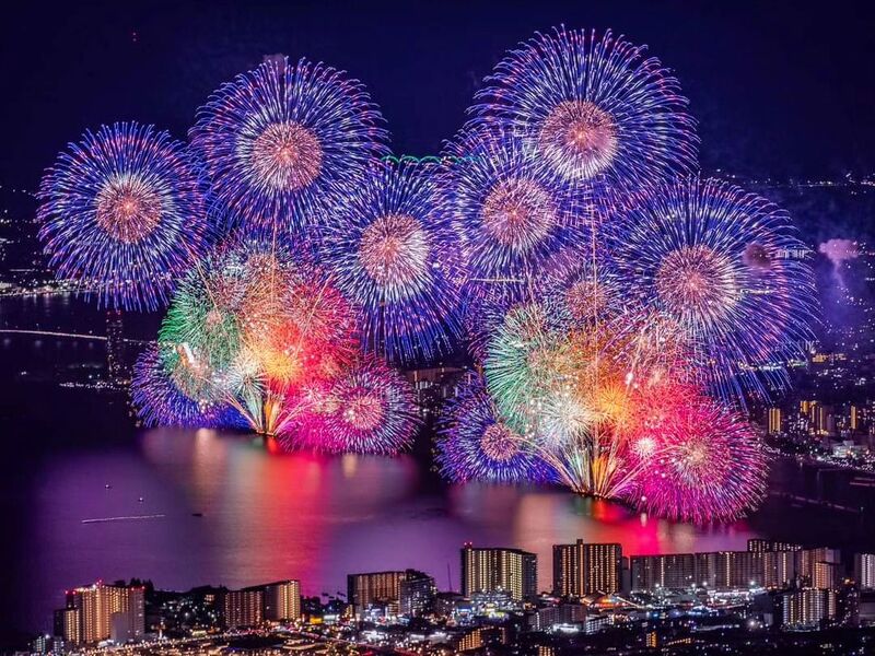夏の風物詩、琵琶湖花火大会に行こう～🎆