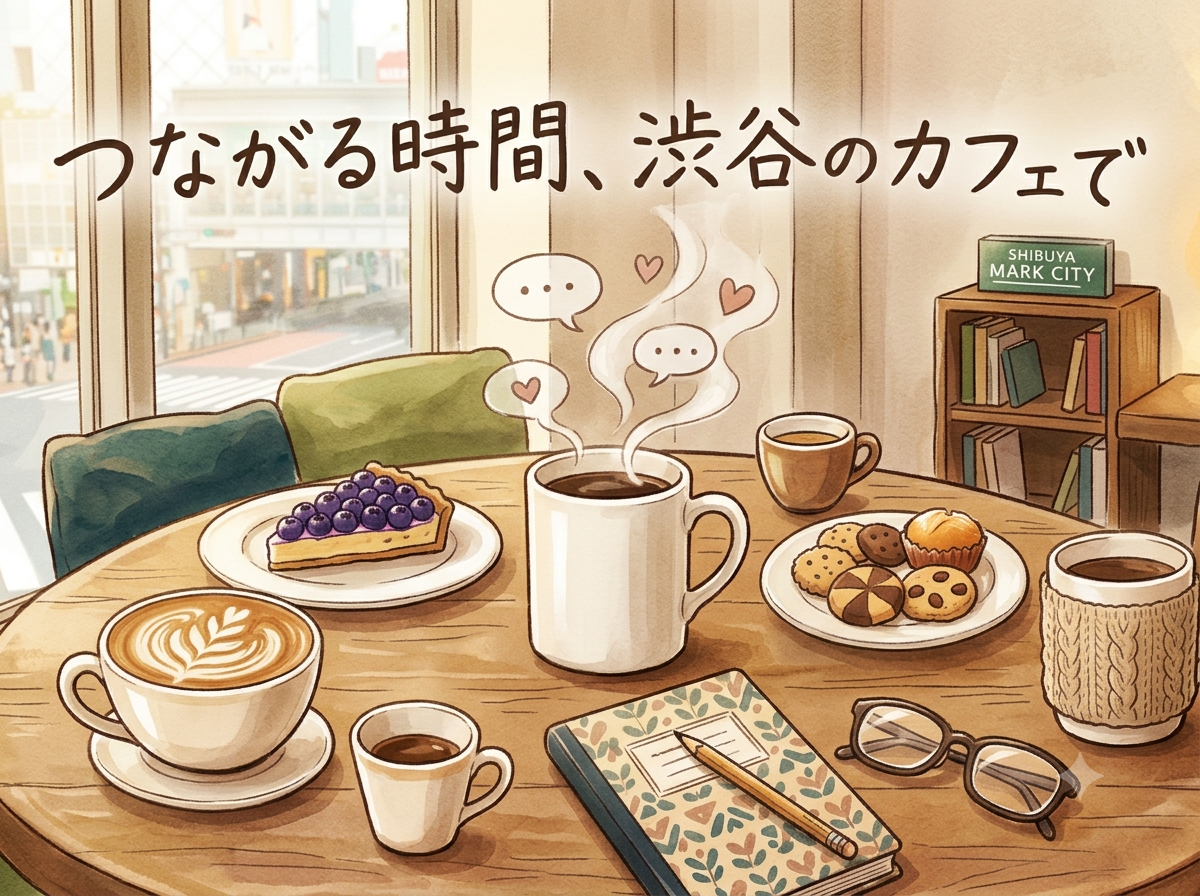 【渋谷】ゆったりカフェ会☕️〜最近ハマっていることや、ちょっとした悩みをシェア〜