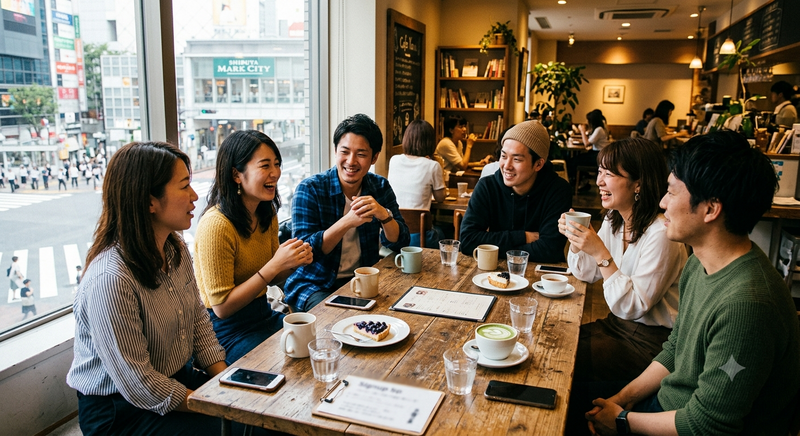 【渋谷】ゆったりカフェ会☕️〜最近ハマっていることや、ちょっとした悩みをシェア〜