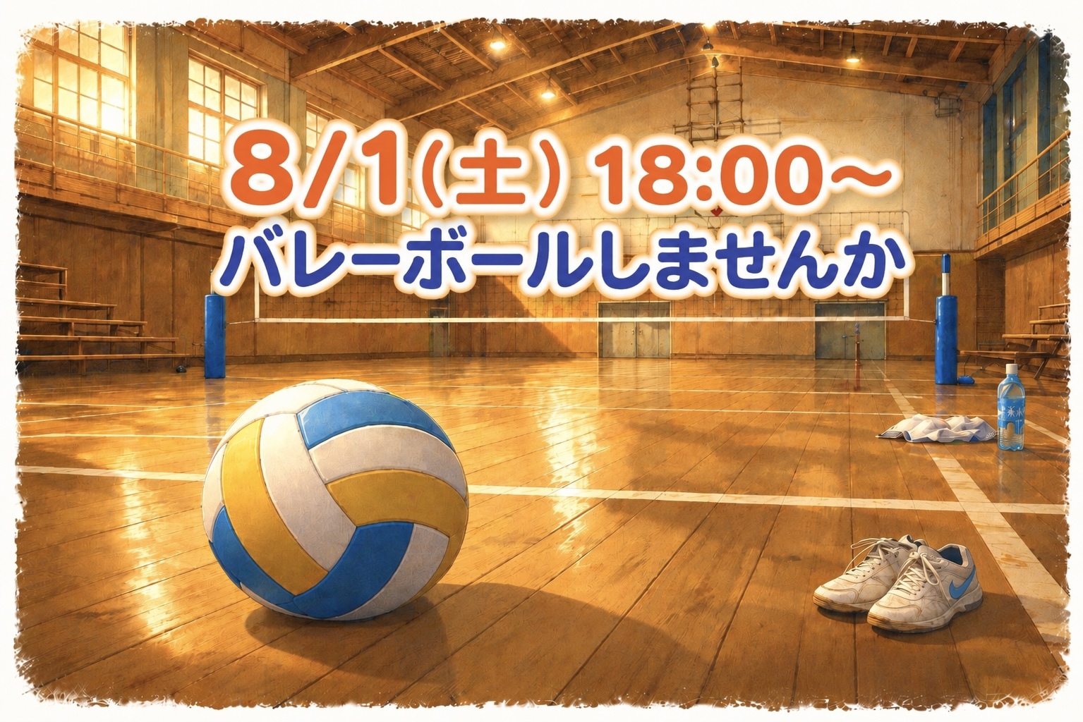 未経験歓迎✨️バレーボールしませんか🏐