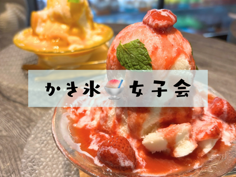 【20代女子限定】今話題のかき氷を食べよう🍧✨