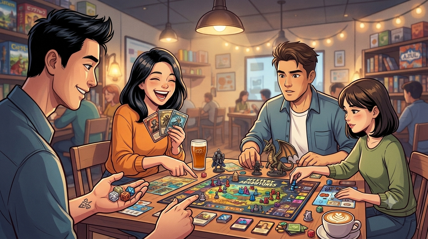 【08/02開催】新宿でボードゲーム三昧🎲初心者・おひとり様歓迎！交流好きイベント✨