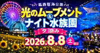 【8/8（土）葛西臨海公園で開催✨】女性主催！光のムーブメント＆ナイト水族園体験でリフレッシュ夕涼みイベント🌊限定開催