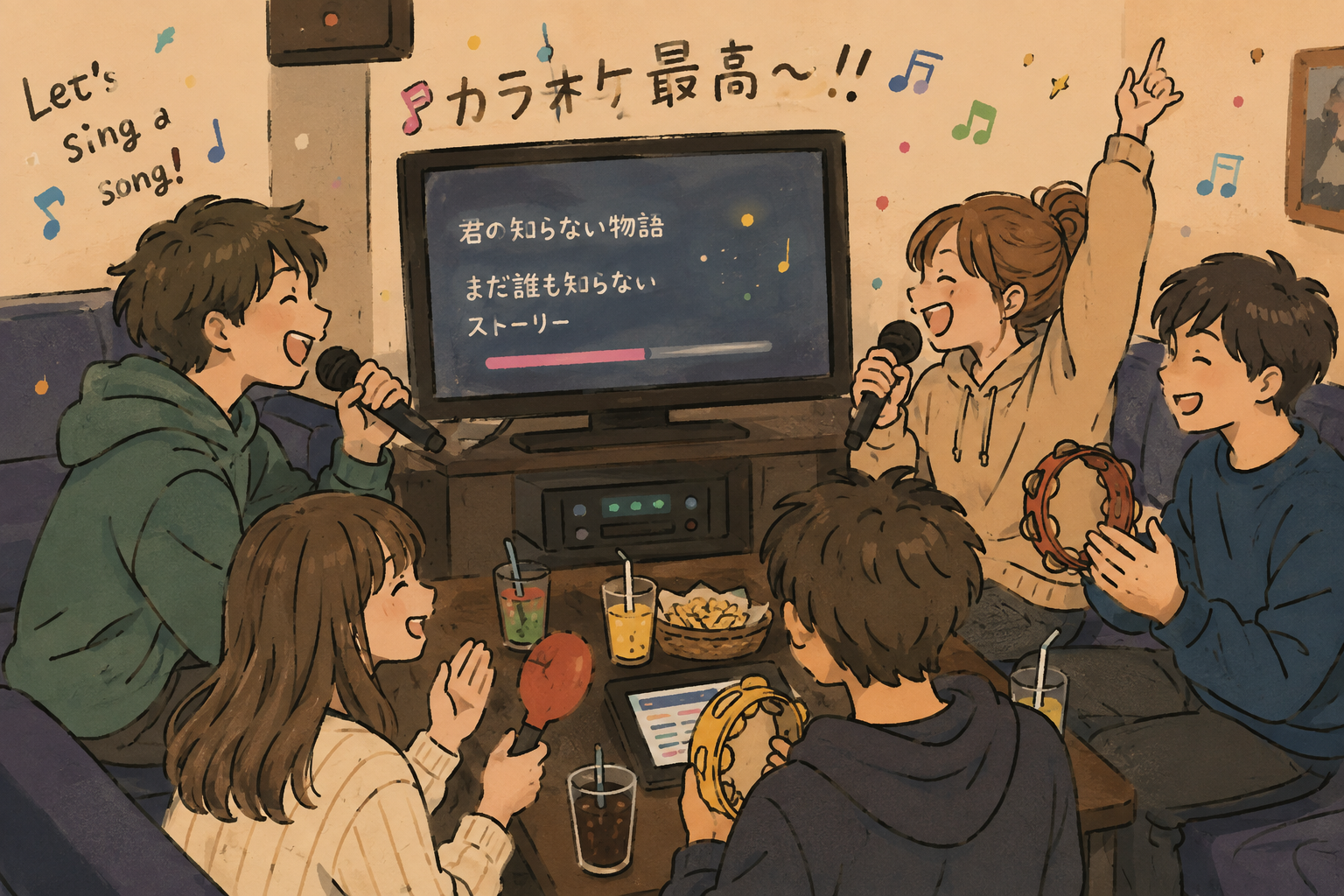 【8月11日（火）】カラオケ好きさん集まれ〜🎤🎵