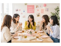 🍑婚活女子おしゃべり会💕 桃ゼリー＆業務スーパーのレアチーズを食べよう♪
