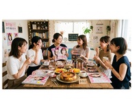 💕女子会♡メイク・美容・恋バナ会🍰手作りチーズケーキ付き