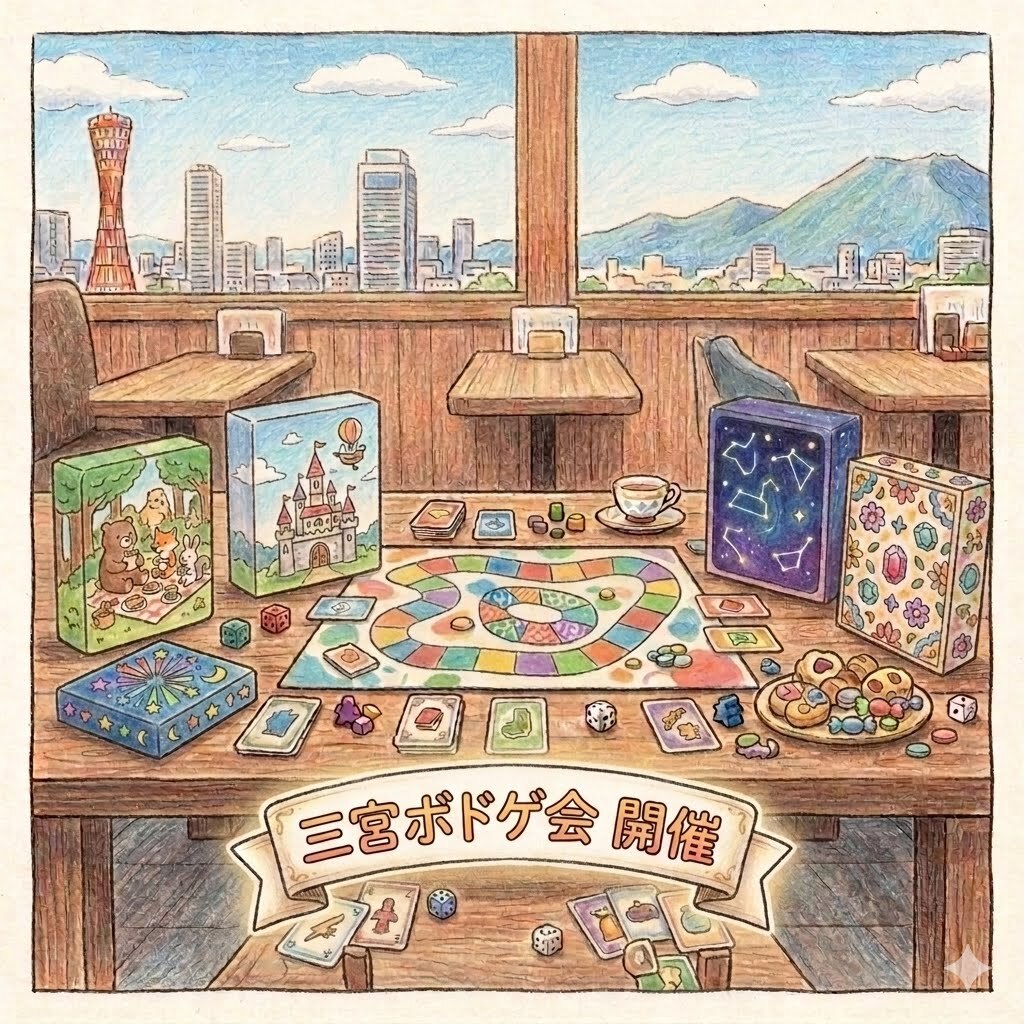 【8/29土開催】🎲ボードゲーム会　　
20代～30代限定