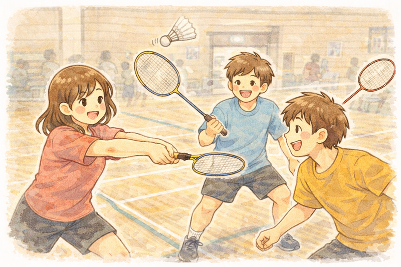 大阪市内！バドミントン🏸メンバー募集！8/29 (土) 15-18時！初心者、経験者歓迎！