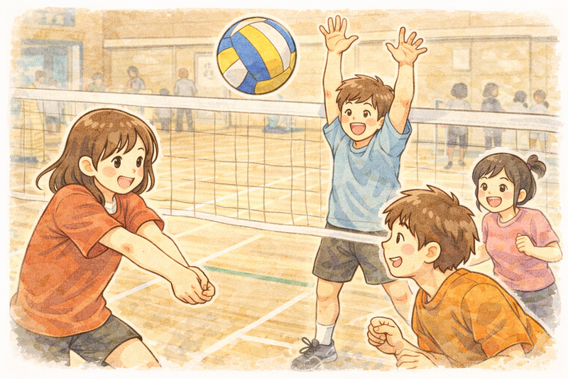 大阪市内！バレーボール🏐メンバー募集！8/30(日) 15-18時！初心者、経験者歓迎！