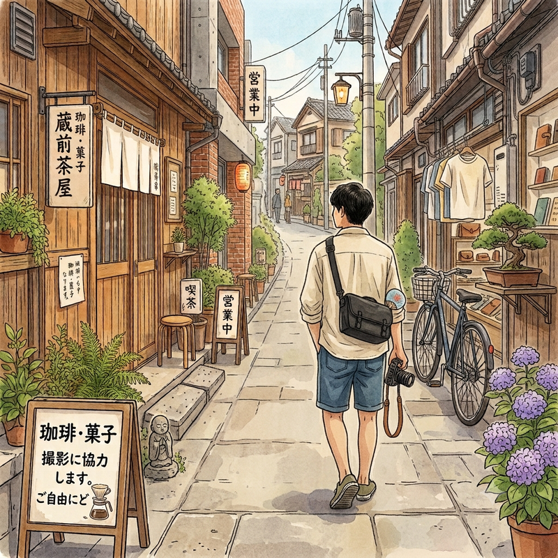 【東京みっけ｜路地裏さんぽ編】盛夏の蔵前を撮り歩こう🚶🏻