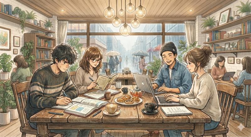 【仕事・勉強・読書に】朝活自習会＠神田｜9/6(土)9:00〜