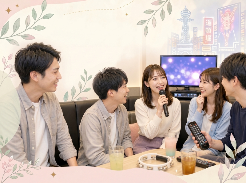 【大阪】8/21 20〜30代中心のカラオケ会🎤｜初参加・1人参加歓迎🌷／趣味の合う友人づくりにも