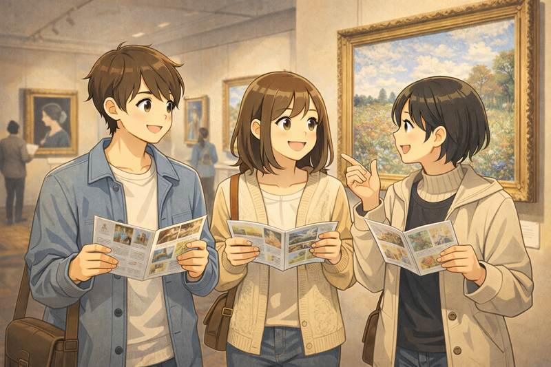 1人参加OK！アートに触れる時間🎨