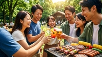 【20代中心／つなゲート初心者さん限定🔰】女性の一人参加も安心✨手ぶらで楽しむ木場公園BBQ🍖