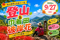 曼珠沙華祭り🏵️＆日和田山登山！初心者歓迎🔰圧巻の曼珠沙華の美しさと人気の低山縦走体験🪷

