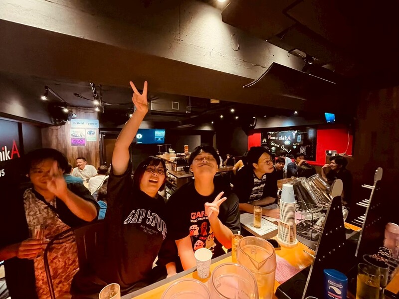 土曜はみんなで盛り上がる！"土曜夜市オフ会"✨ 友達の輪を広げよう ❥ お初さん大歓迎♪