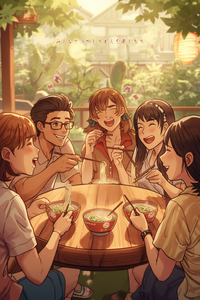 夏にぴったりな冷やしうどんパーティー!!😋