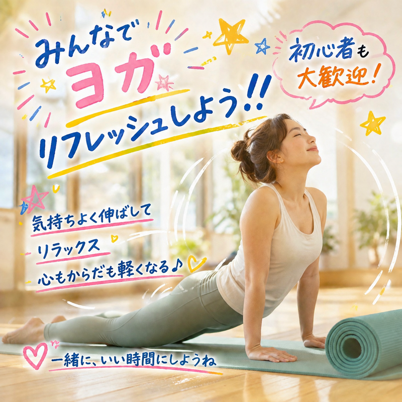 🧘‍♀️20代限定◎1人参加9割！ゆるっとヨガ会🧘‍♀️