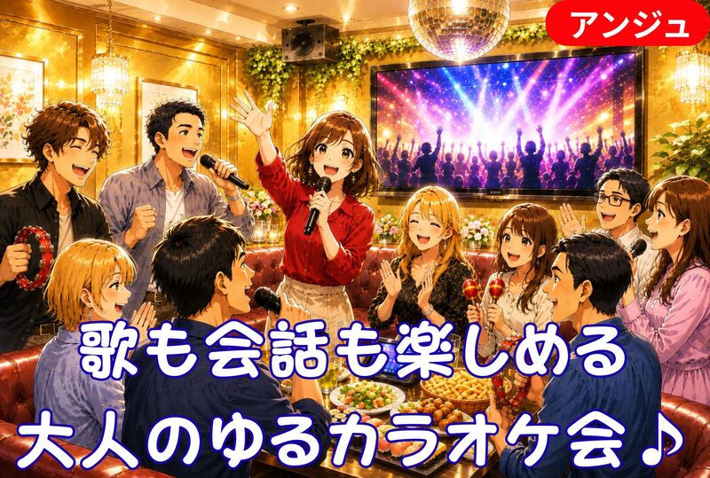 🎤「今日は聞き専で…」が毎回あやしいカラオケ交流会│J-POP限定😂初参加の方大歓迎❣40代50代