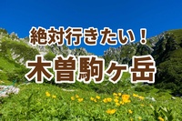 シルバーウィーク開催、初級者、初中企画者は絶対行きたい！木曽駒ヶ岳☘️、