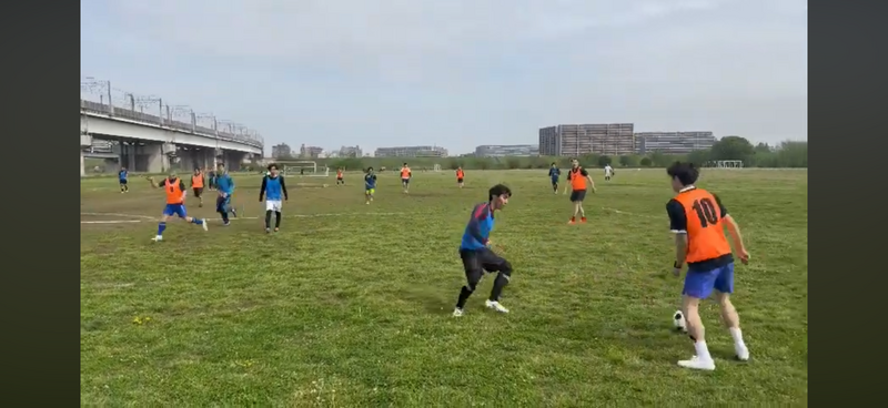8/22(土) 11:00〜13:00 荒川戸田橋緑地サッカー場 B面（初心者・中級者・上級者歓迎！）サッカー