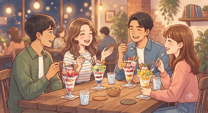 🌙夜にちょっといい時間（少人数・初参加OK）8/7　パフェ🍨