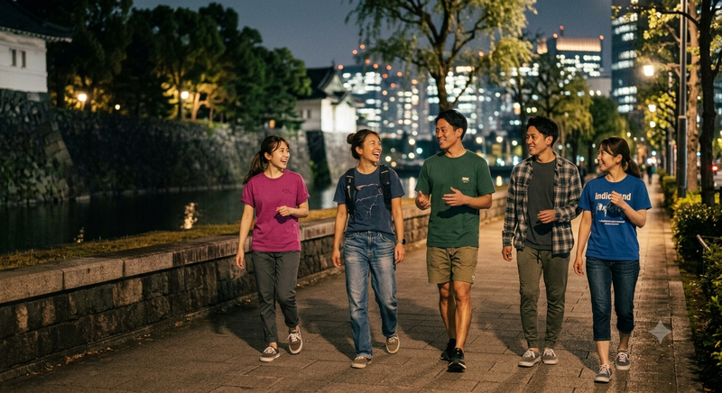 【20代限定♪(女性主催💁‍♀️)】仕事終わりに皇居ウォーキング🚶✨️