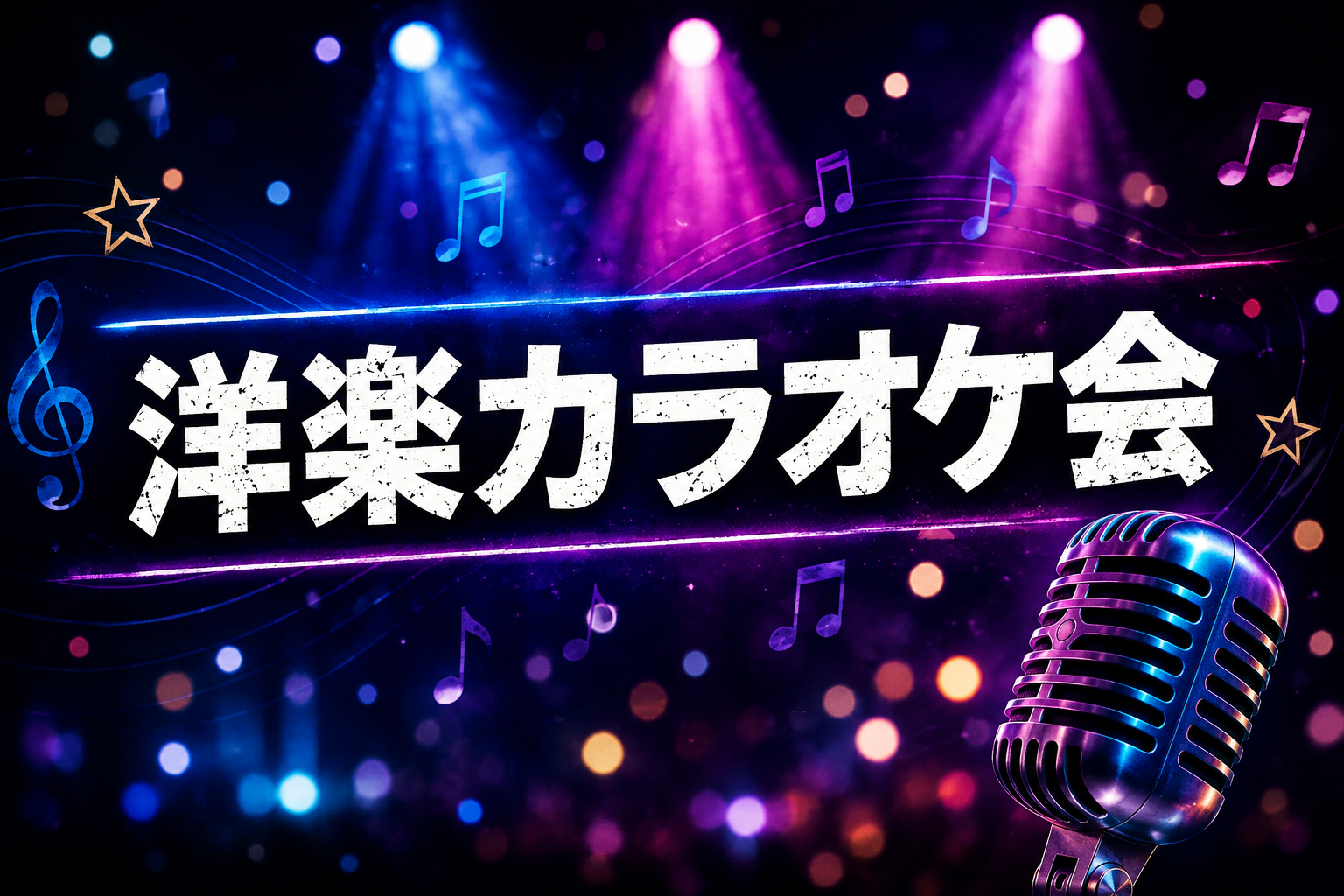 【9/13開催｜新橋🎤】初心者歓迎！洋楽カラオケ歌いましょう✨ 遅刻・早退OK＆休憩付きで気軽に楽しもう