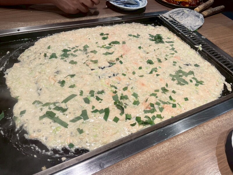 月島もんじゃ焼き&かき氷&川沿いナイトウォーク