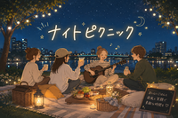 初イベント⸜🌷︎⸝‍ナイトピクニック🌙
【23～34歳中心】みんなでワイワイ楽しもう🧺💫