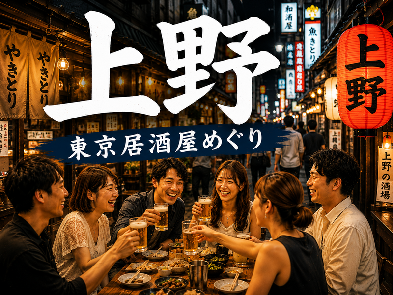 🍻上野｜東京居酒屋めぐり｜27〜39歳｜1人参加限定
