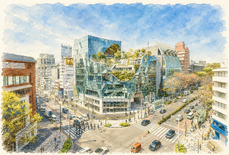 \一級建築士の解説付き/第15回 建築巡り@六本木🏢