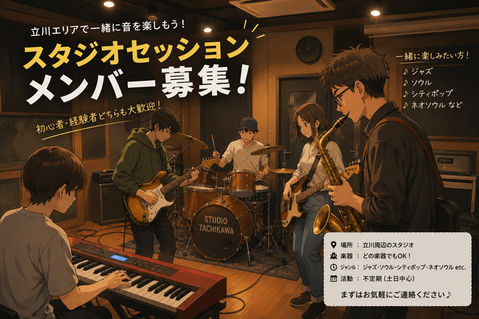 立川セッション　9/19 14-16