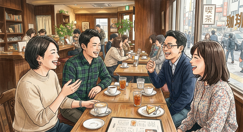 【30代40代】渋谷のカフェで友達の輪を広げましょ会