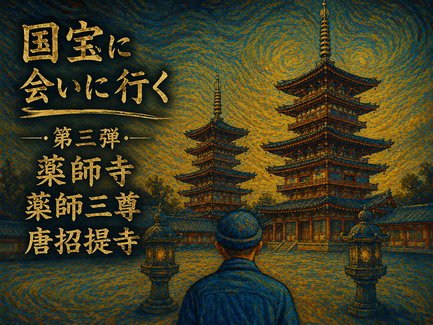 【国宝に会いに行く】第三弾 薬師寺、唐招提寺